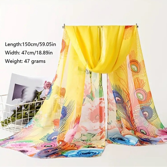 Passion Scarf Stylish Thin Beach Shawl - Picture 4 of 4